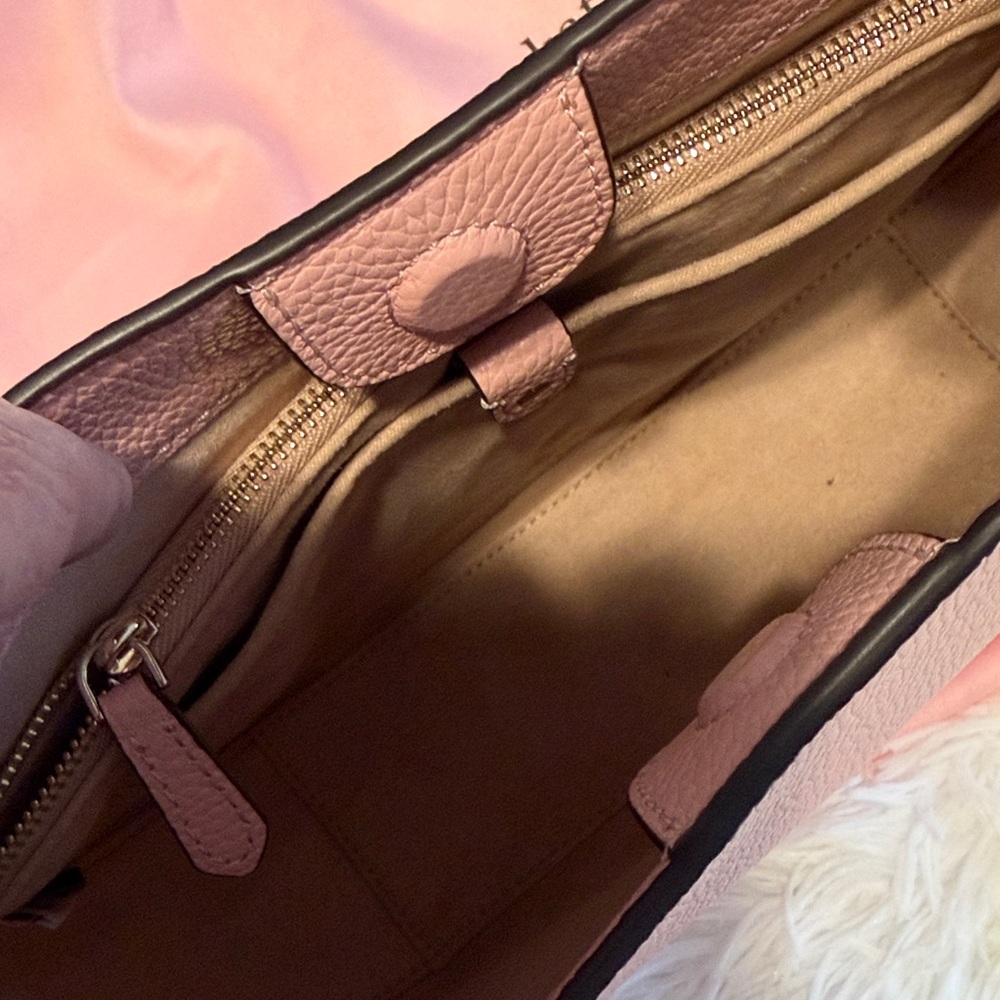 Kate Spade Blush Pink Pebbled Leather Hobo bag w/2 straps. NWT & dust bag. - Picture 5 of 5